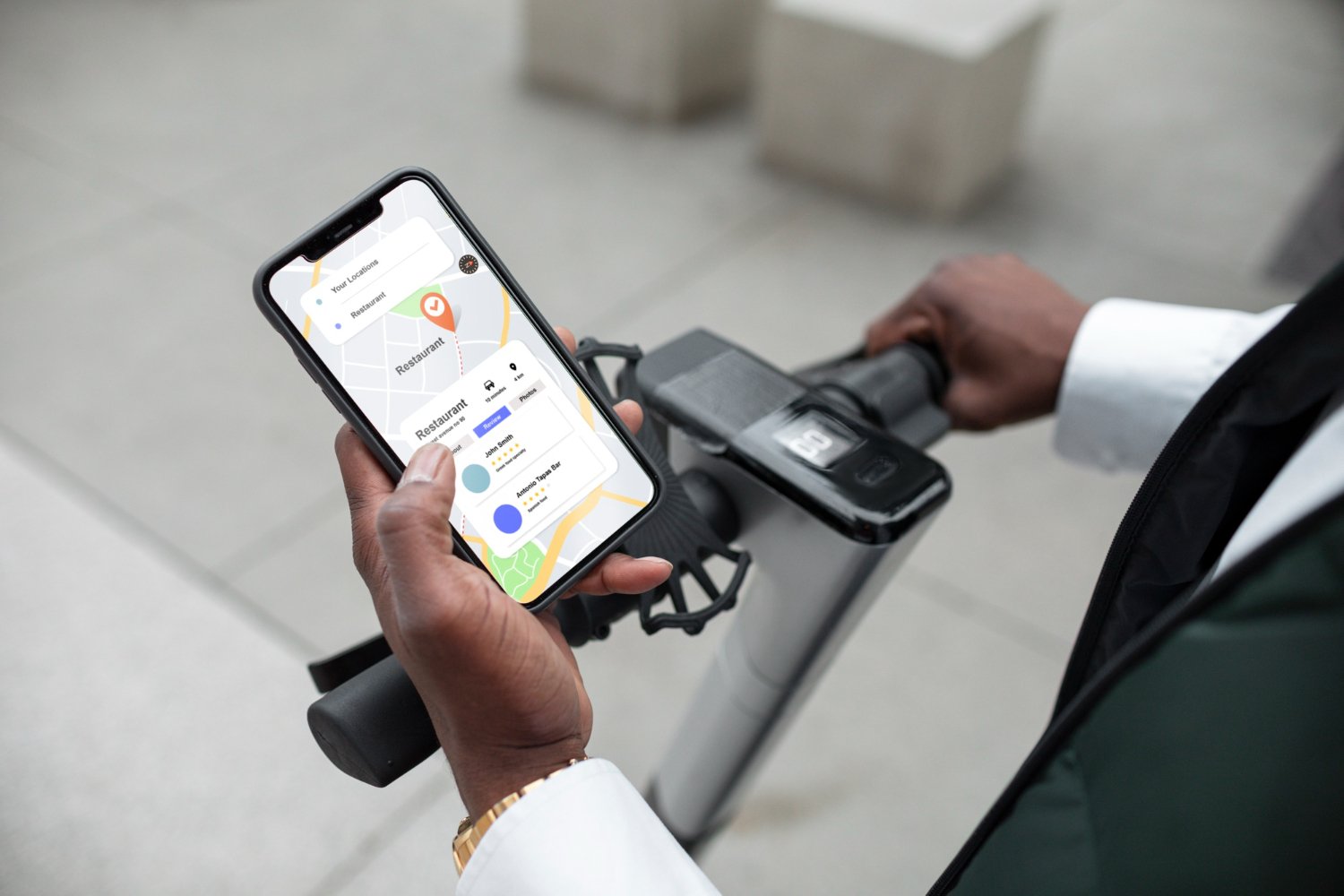 Application de service de livraison