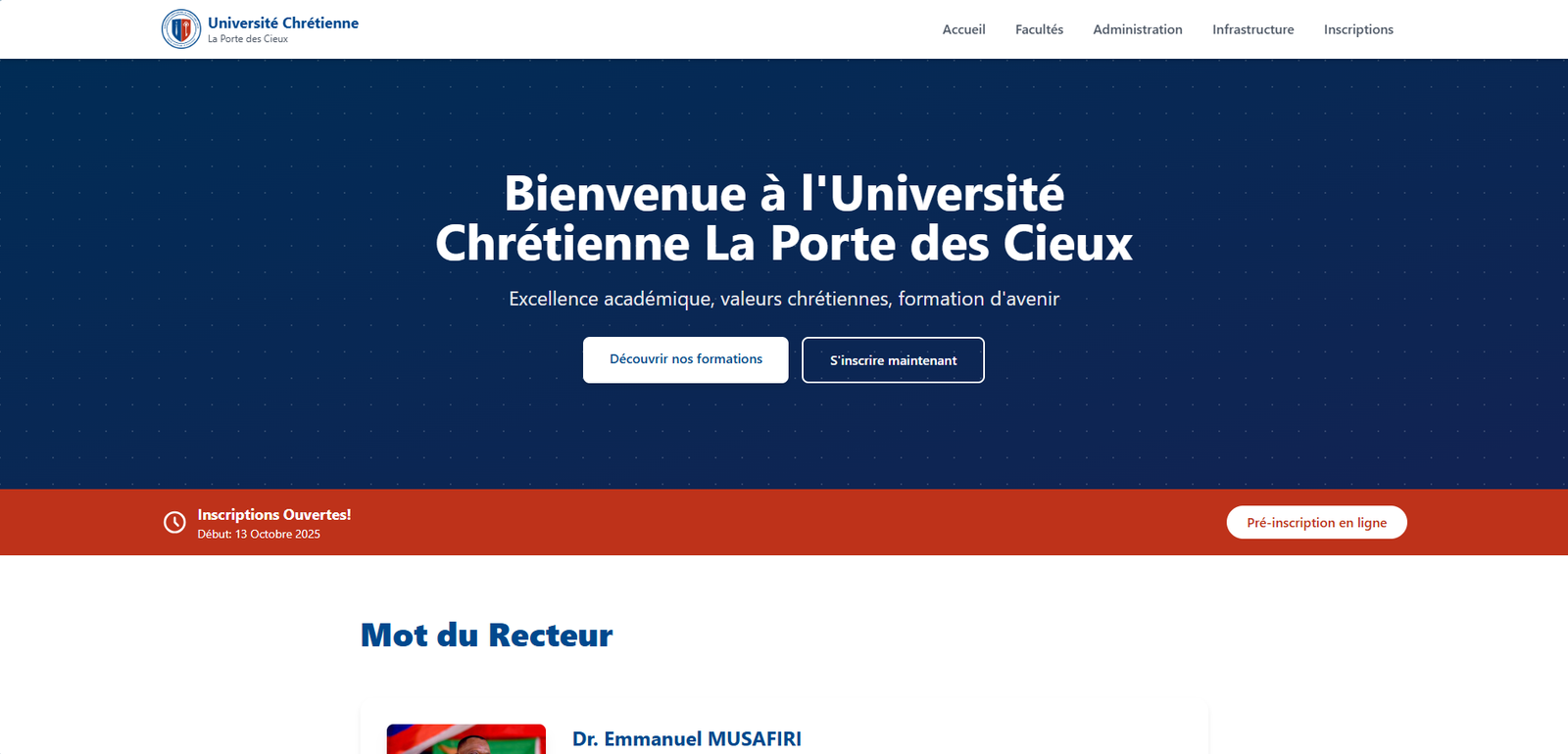 Site web professionnel pour tous - design moderne et responsive